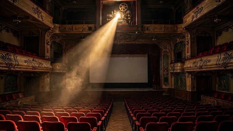 Svensk filmhistoria: klassisk stumfilm med gammal biograf